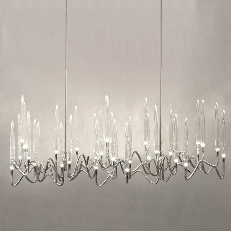 Elegant Classical Candelabrum Chandelier - Antique Brass Crystal Ceiling Light Fixture for Dining Room, Living Room & Bedroom Decor