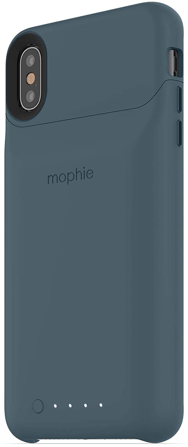 Mophie Juice Pack for iPhone XS Max - 2200mAh Wireless Charging Battery Case (Blue) | Portable Power Bank for Travel, Work & Outdoor Activities