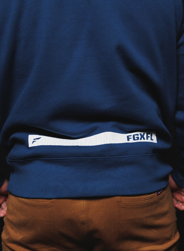 Knockout Navy Sweatshirt for Men & Women - Comfortable Casual Wear for Gym, Workout & Everyday Use