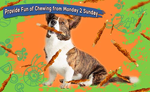 DreamBone Mini Sticks Wrapped With Real Chicken - Rawhide Free Dog Chew Treats for Small Dogs (15 Count) - Perfect for Training, Teething & Dental Health