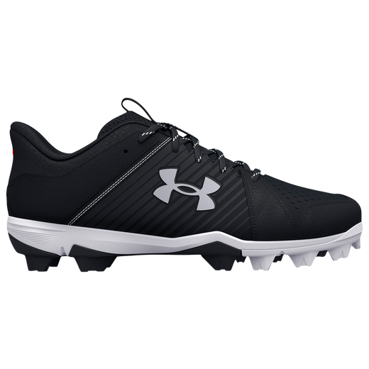 UnderArmour Men's UA Leadoff Low RM Baseball Cleats - Lightweight & Durable Black Cleats for Baseball & Softball Games | Perfect for Training, Practice & Competitive Play (Model 3025589-001)