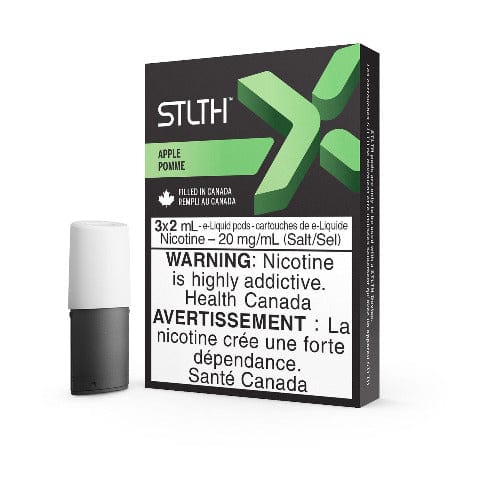 Apple STLTH X STLTH Pods - Bold & Salt Nicotine Vape Pods for Smooth & Satisfying Hits | Perfect for On-the-Go Vaping & Discreet Use