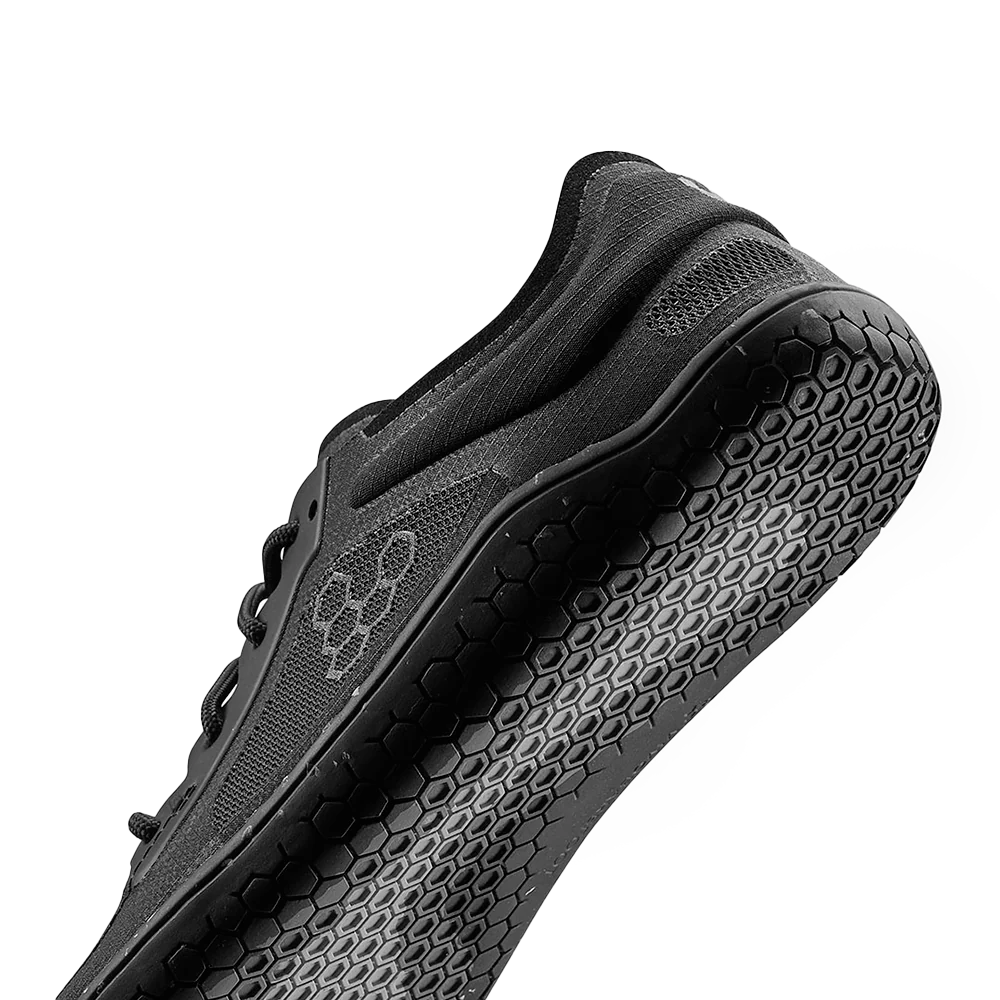 Vivobarefoot Primus Lite 3.5 Men's Barefoot Shoes - Obsidian Color | Lightweight Minimalist Running & Gym Training Shoes for Natural Movement
