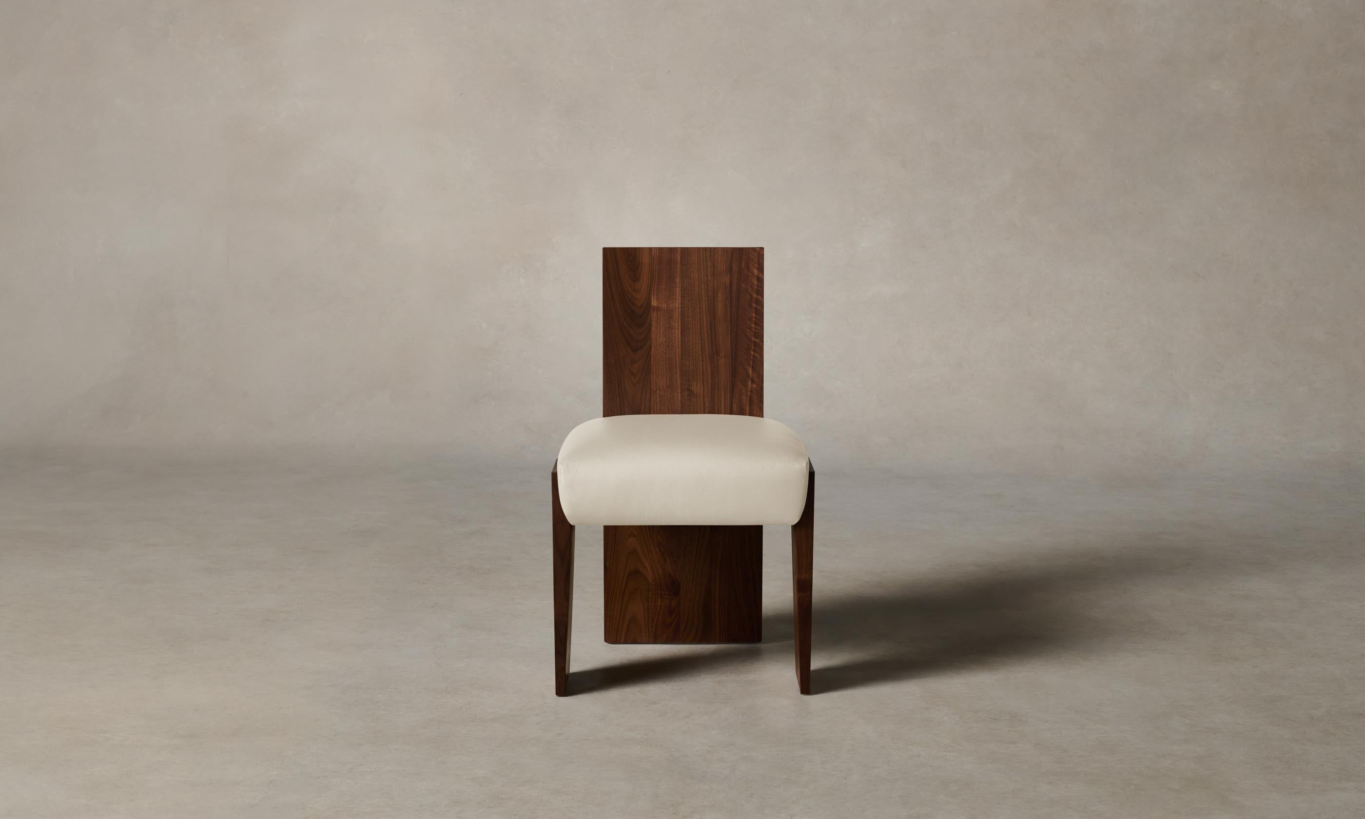 Garrett Dining Chair - Premium Pebbled Leather Upholstery, Swan Design - Perfect for Modern Dining Rooms & Kitchen Tables