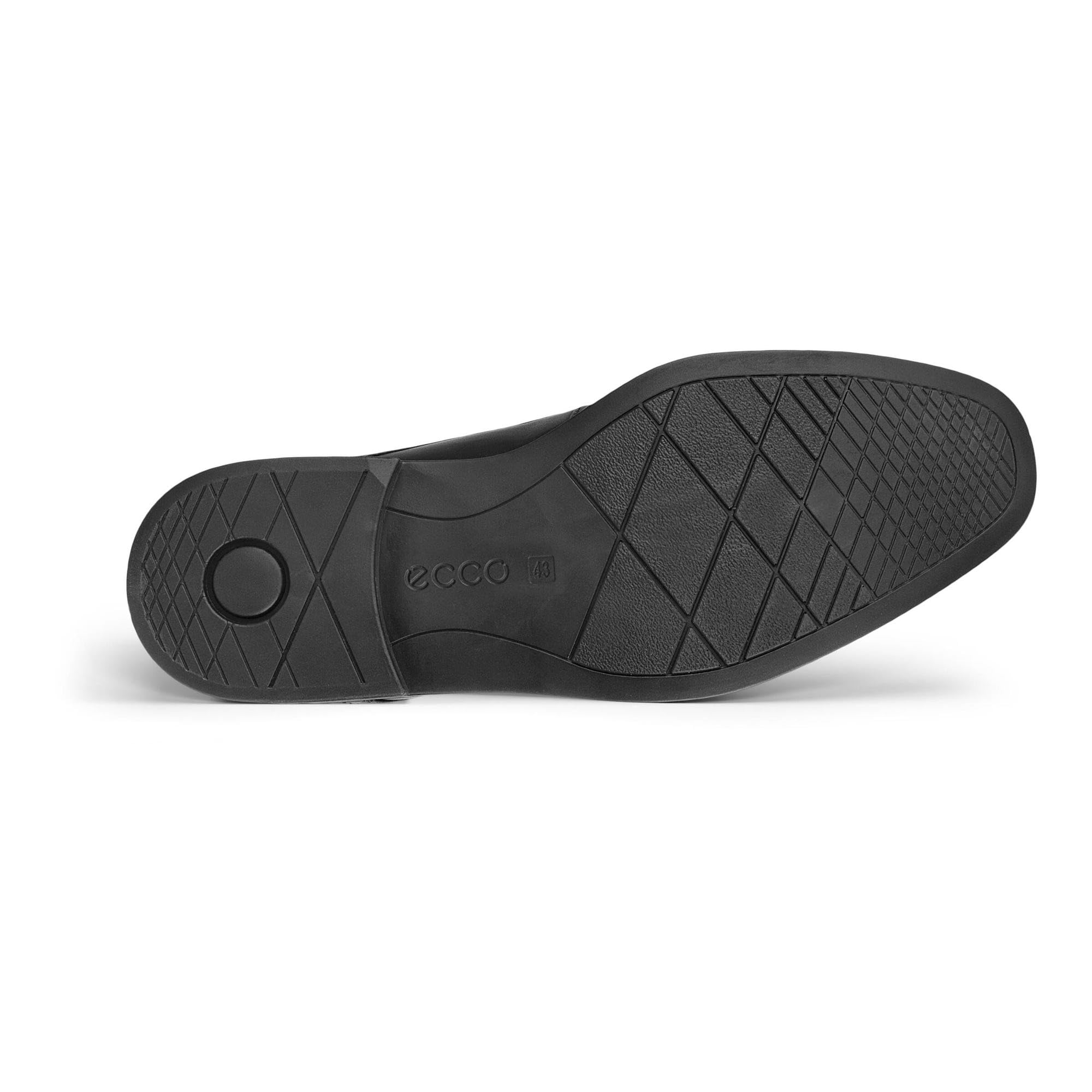 ECCO Men's Melbourne Tie Oxford - Comfortable Leather Dress Shoes for Business & Formal Occasions