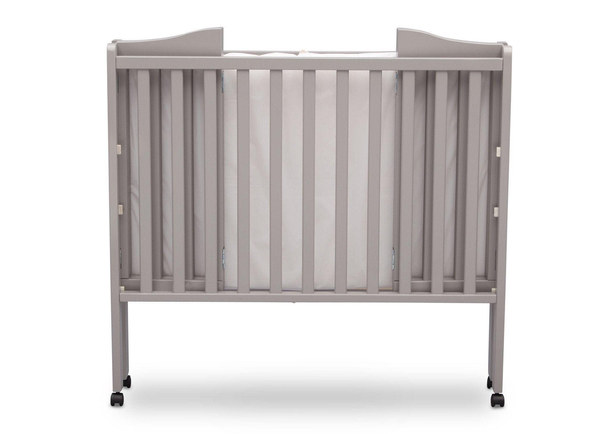 Portable Folding Crib with Mattress - Lightweight Travel Baby Bed for Home & Nursery | Perfect for Travel, Camping & Grandparents' House