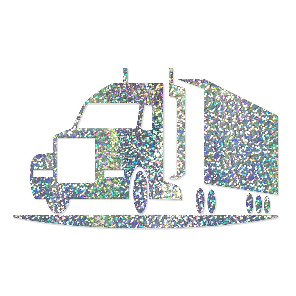 Semi Truck Vinyl Decal - 6