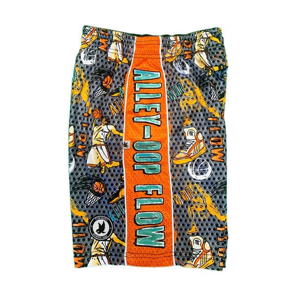 Boys Alley Oop Basketball Shorts - Breathable Quick-Dry Sports Shorts for Kids - Perfect for Basketball, Gym & Outdoor Activities