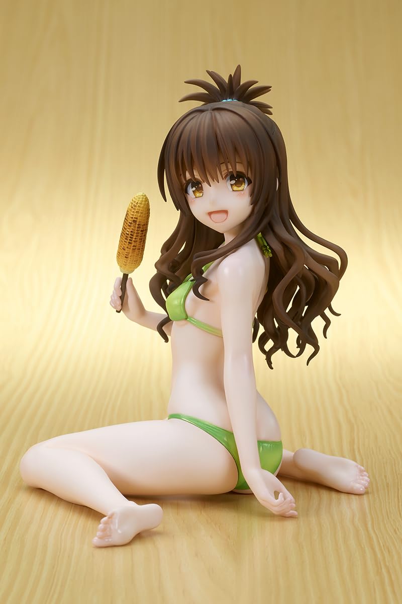 Ques Q Love-RU Darkness 1/7 Scale PVC Figure - Mikan Yuuki in Bikini (12cm) - Anime Collectible for Display & Gift