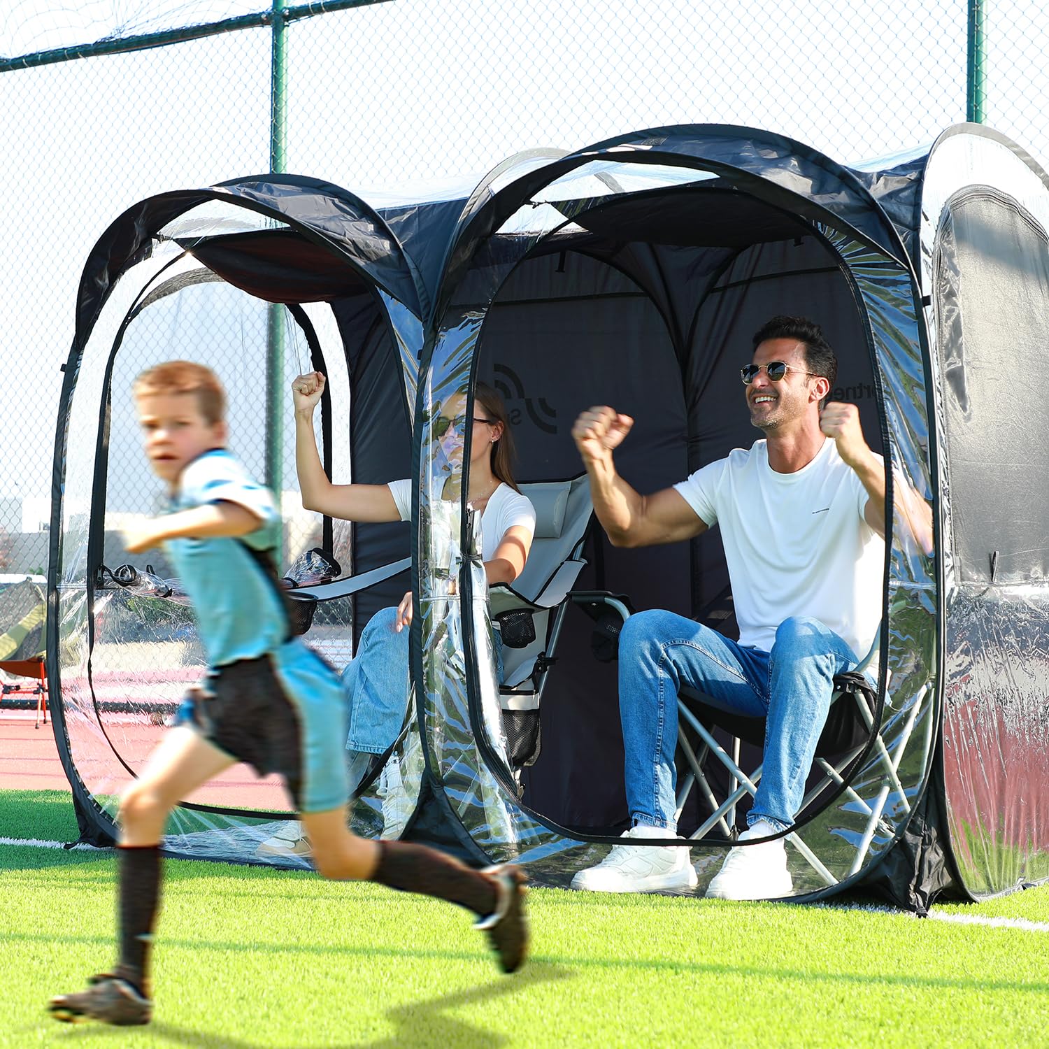 Sportneer 2-4 Person Instant Pop Up Sports Tent - 46