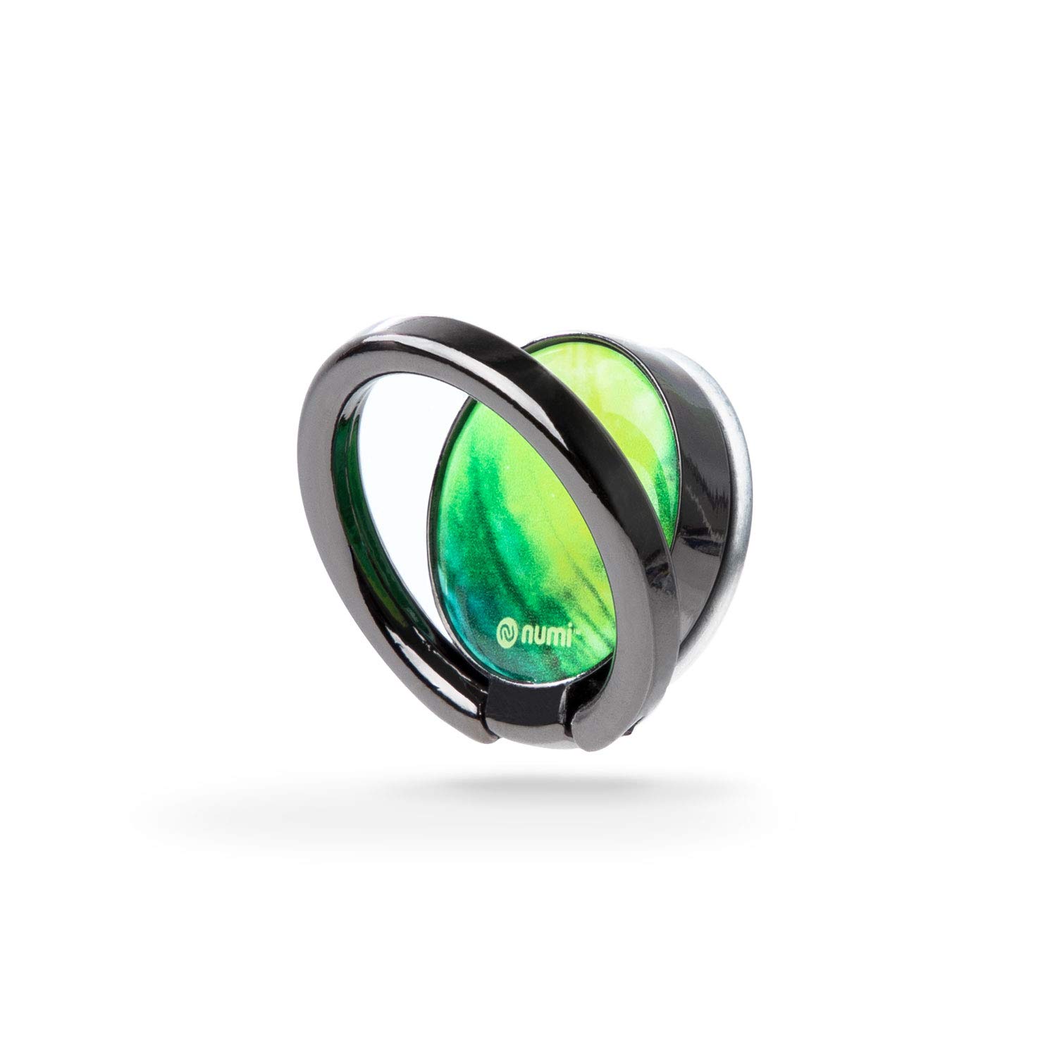 NUMI Phone Spinner (Green) - 3-in-1 Smartphone Accessory: Phone Stand, Finger Ring & Fidget Toy for iPhone, Samsung & All Phones - Perfect for Office, Travel & Stress Relief