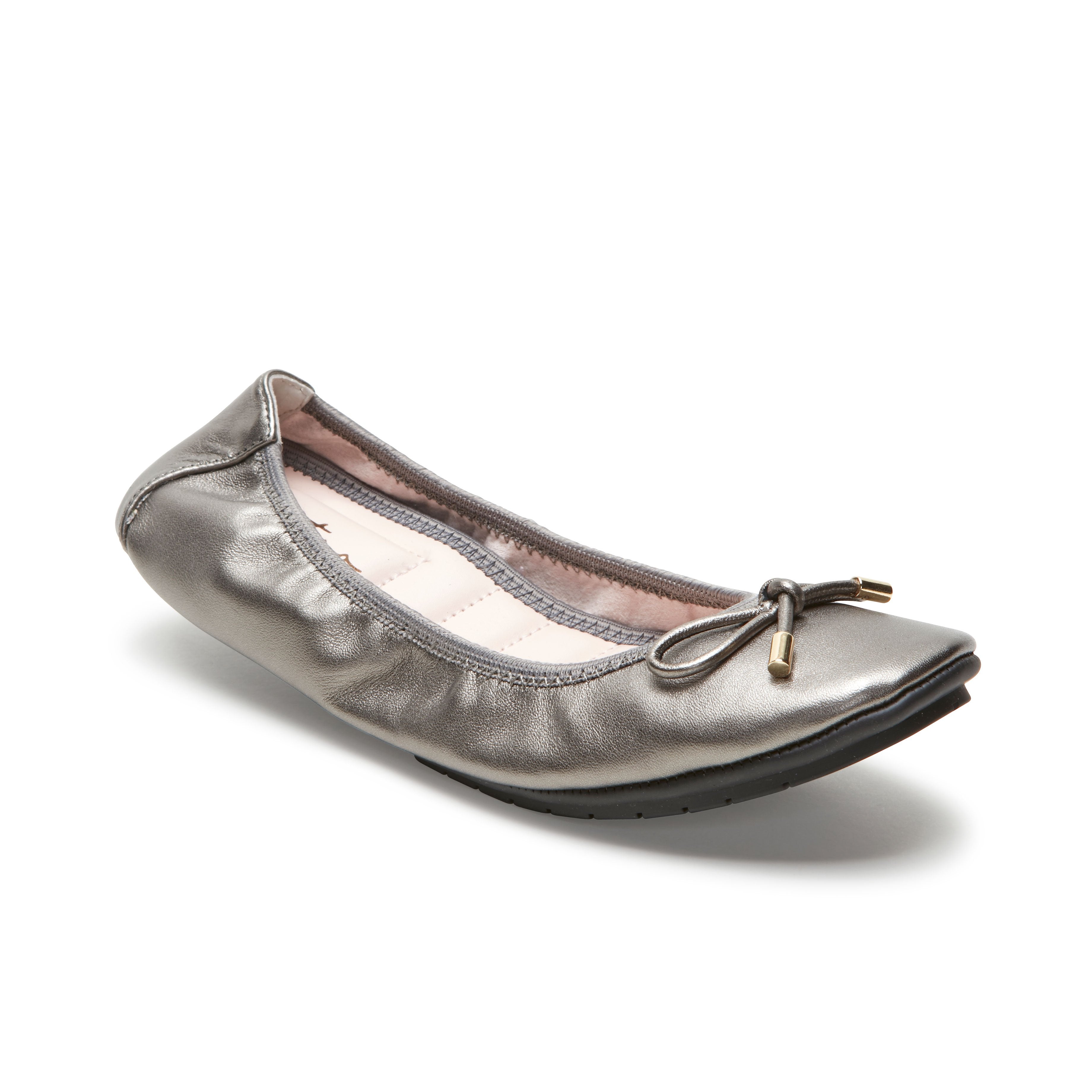 Halle Leather Ballet Flat Shoes for Women - Comfortable & Stylish Loafers for Work, Travel & Casual Wear