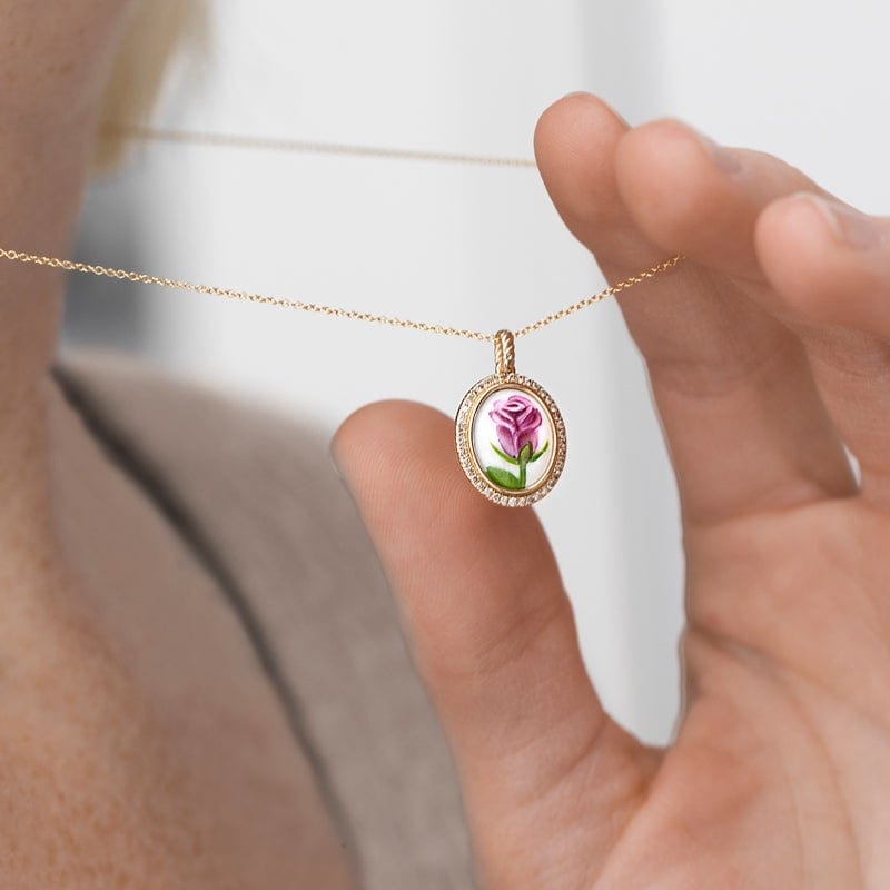 She Blooms Necklace - Elegant Floral Pendant Jewelry for Women | Perfect for Weddings, Anniversaries & Everyday Wear
