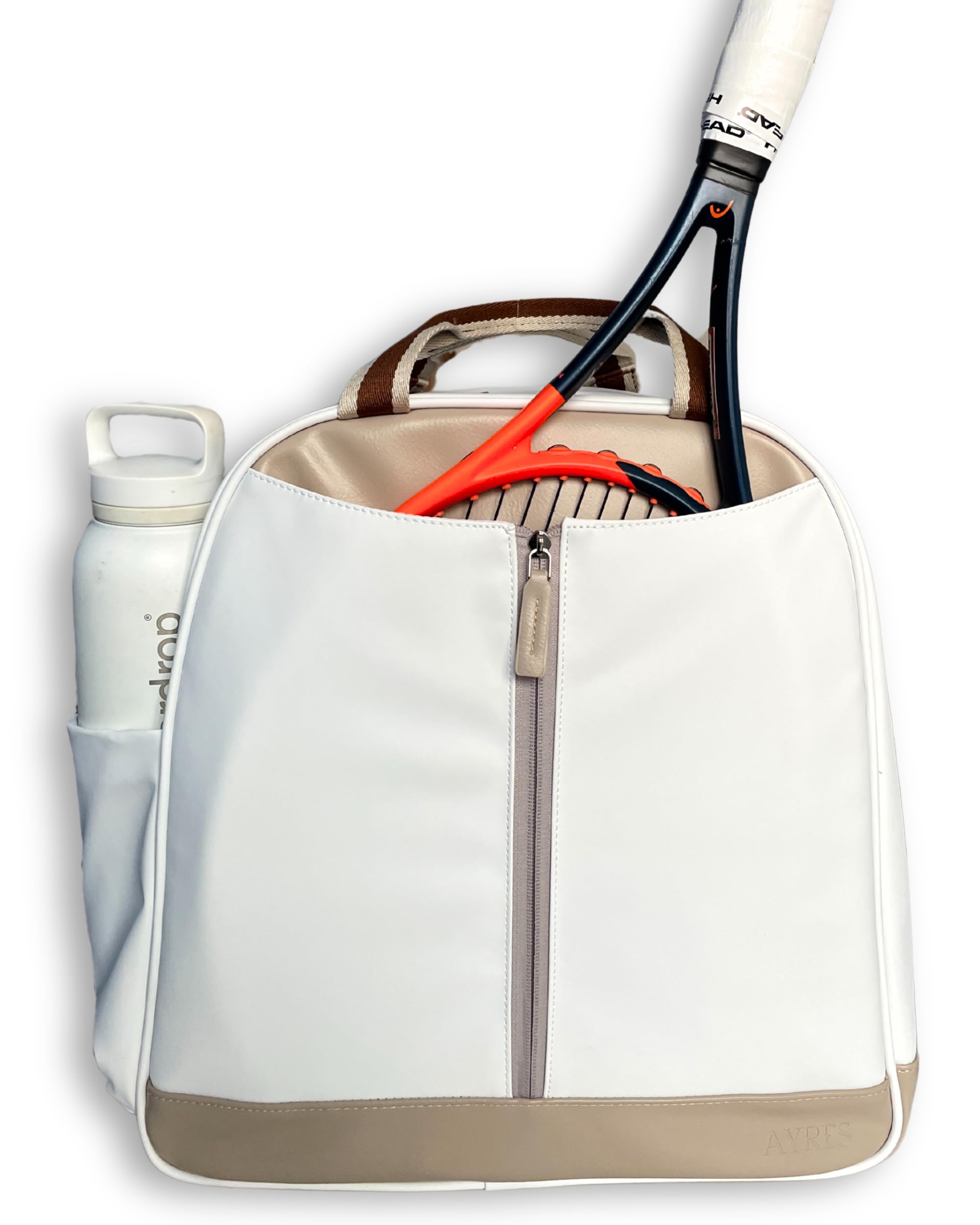 **Stylish Women's Tennis Backpack - Lightweight Padel & Pickleball Bag Holds 2 Rackets | Perfect for Gym, Court & Travel | Durable & Spacious Tennis Racket Bag for Women**