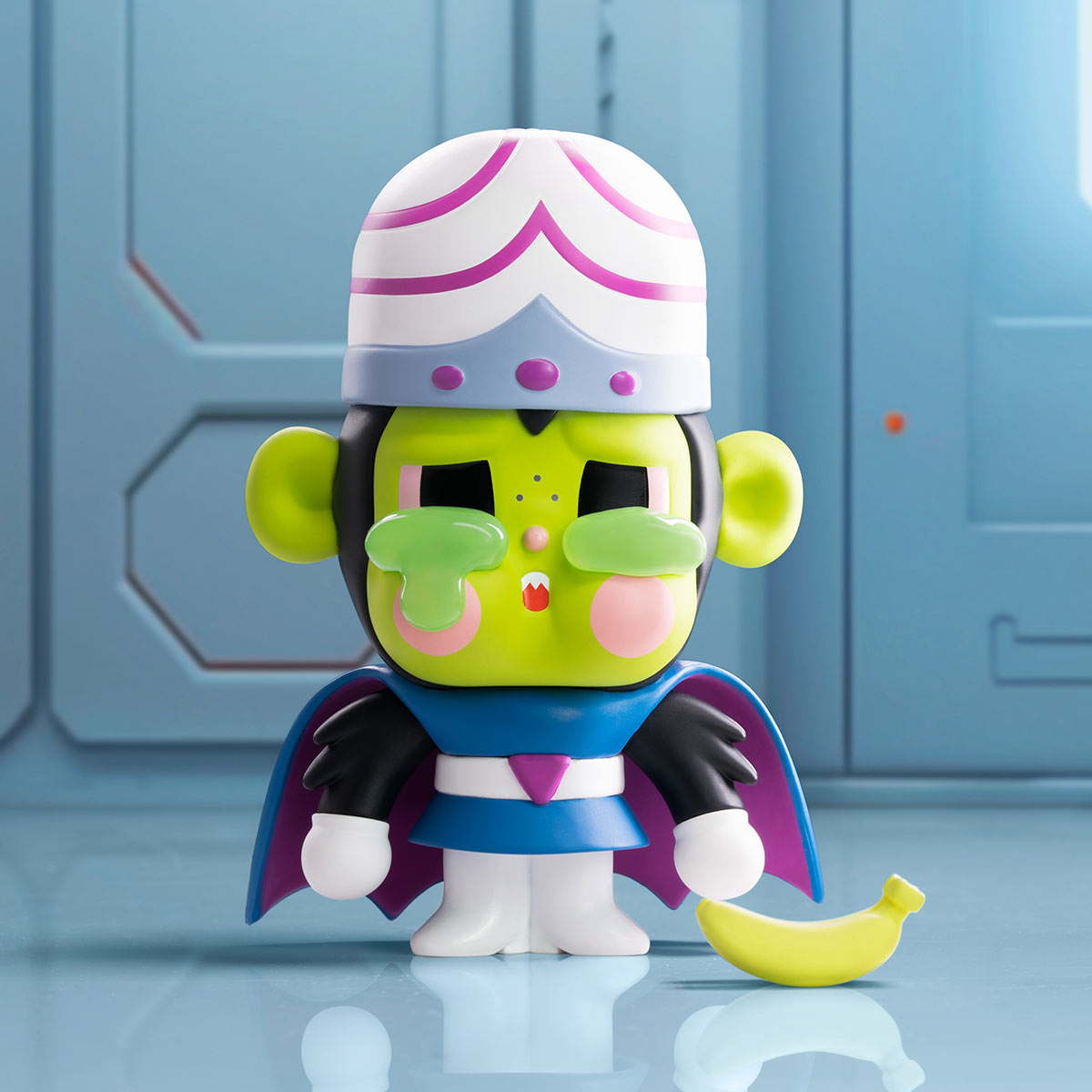 Crybaby x Powerpuff Girls Collectible Action Figures - Limited Edition Cartoon Network Merchandise for Display, Gifts & Anime Collections