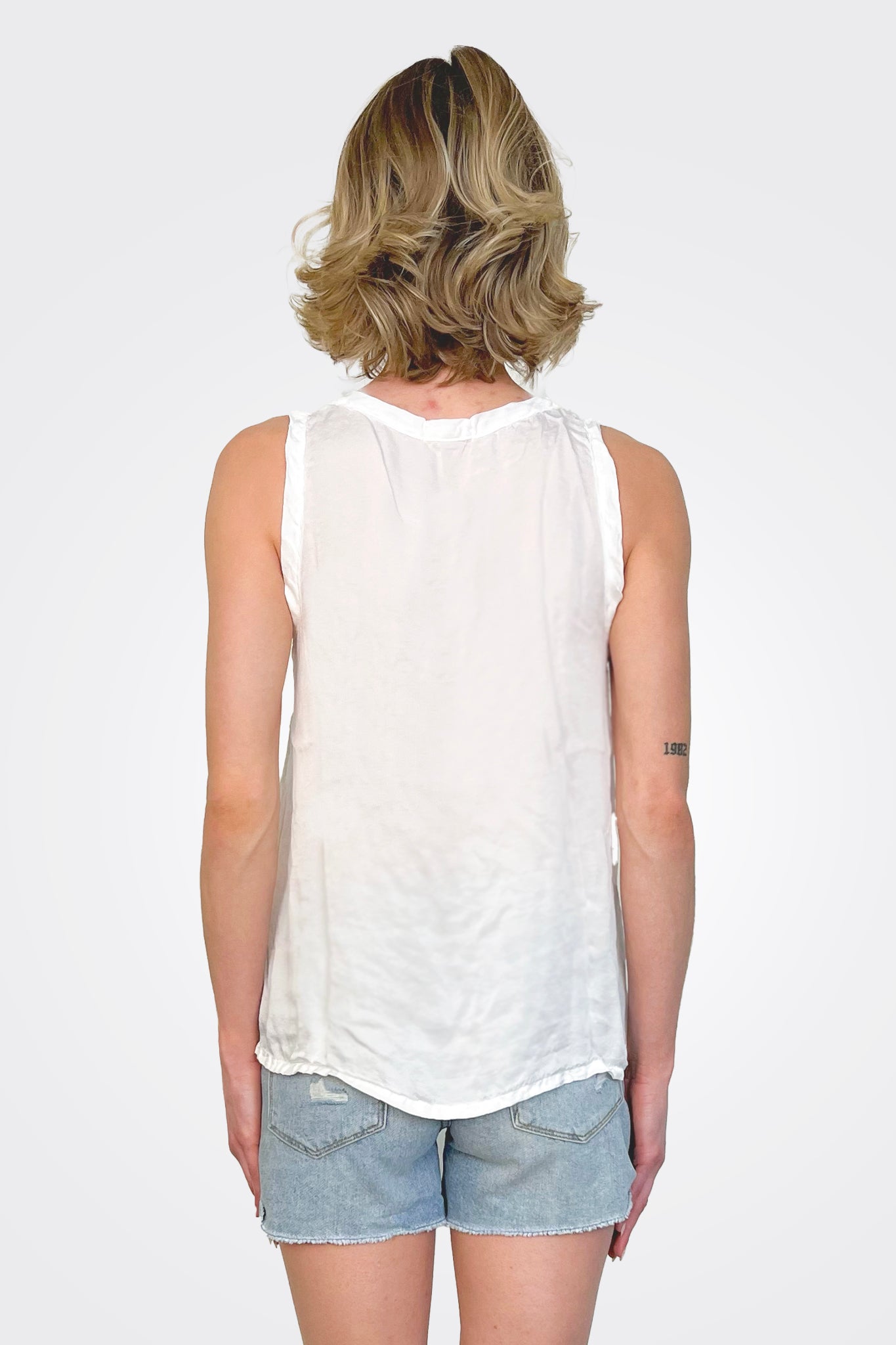 Fairy Tank Top - Women's White Lace Camisole for Summer, Beach, and Casual Wear
