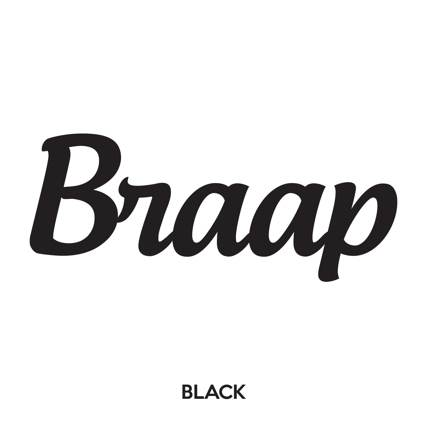 Braap Motorcycle Trucker Hat - Black Snapback for Motocross & Dirt Bike Riders