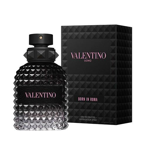 Valentino Uomo Born In Roma 100ml Eau de Toilette for Men - Fresh Woody Fragrance | Valentine's Day Gift, Date Night & Special Occasions