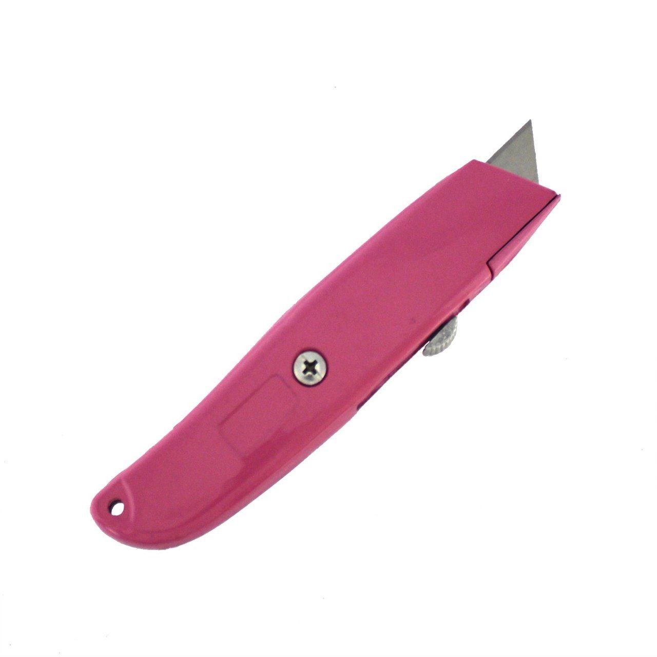 88100 Pink Utility Knife for Women - Compact Folding Pocket Knife with Safety Lock - Perfect for Camping, Hiking, DIY Projects & Everyday Carry (EDC)