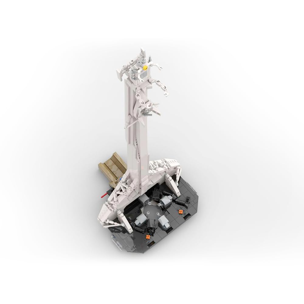 1:110 Scale Falcon 9 Rocket Building Blocks Set - 1298 PCS STEM Educational Toy for Kids & Adults, Perfect for Space Enthusiasts, Model Collectors & Home Decor | Great Gift for Aviation Fans & Science Lovers | Fun for Classroom Learning & Birthday Parties