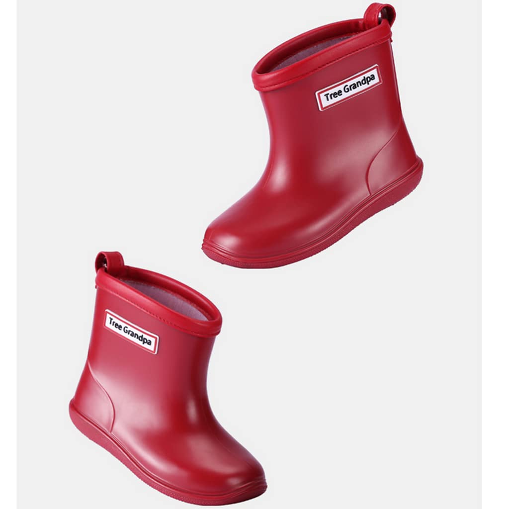 **Waterproof Toddler Rain Boots - Easy On Lightweight Short Baby Rain Boots for Boys & Girls - Perfect for Puddles, Playground & Outdoor Adventures**