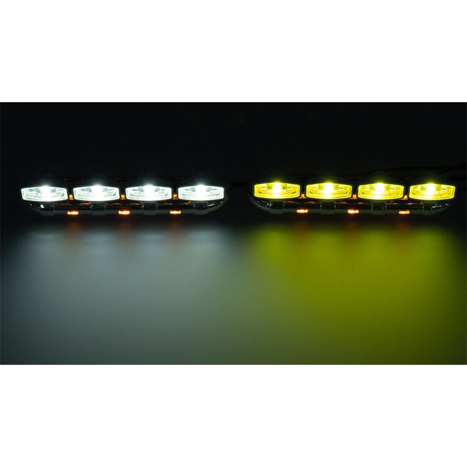 1/14 Scale 5V Plastic Front Spotlight for Tamiya SC 770S RC Tractor Truck - DIY Upgrade Part for 56368 & 56371 RC Lorry Models - Perfect for Night Racing and Off-Road RC Car Enthusiasts