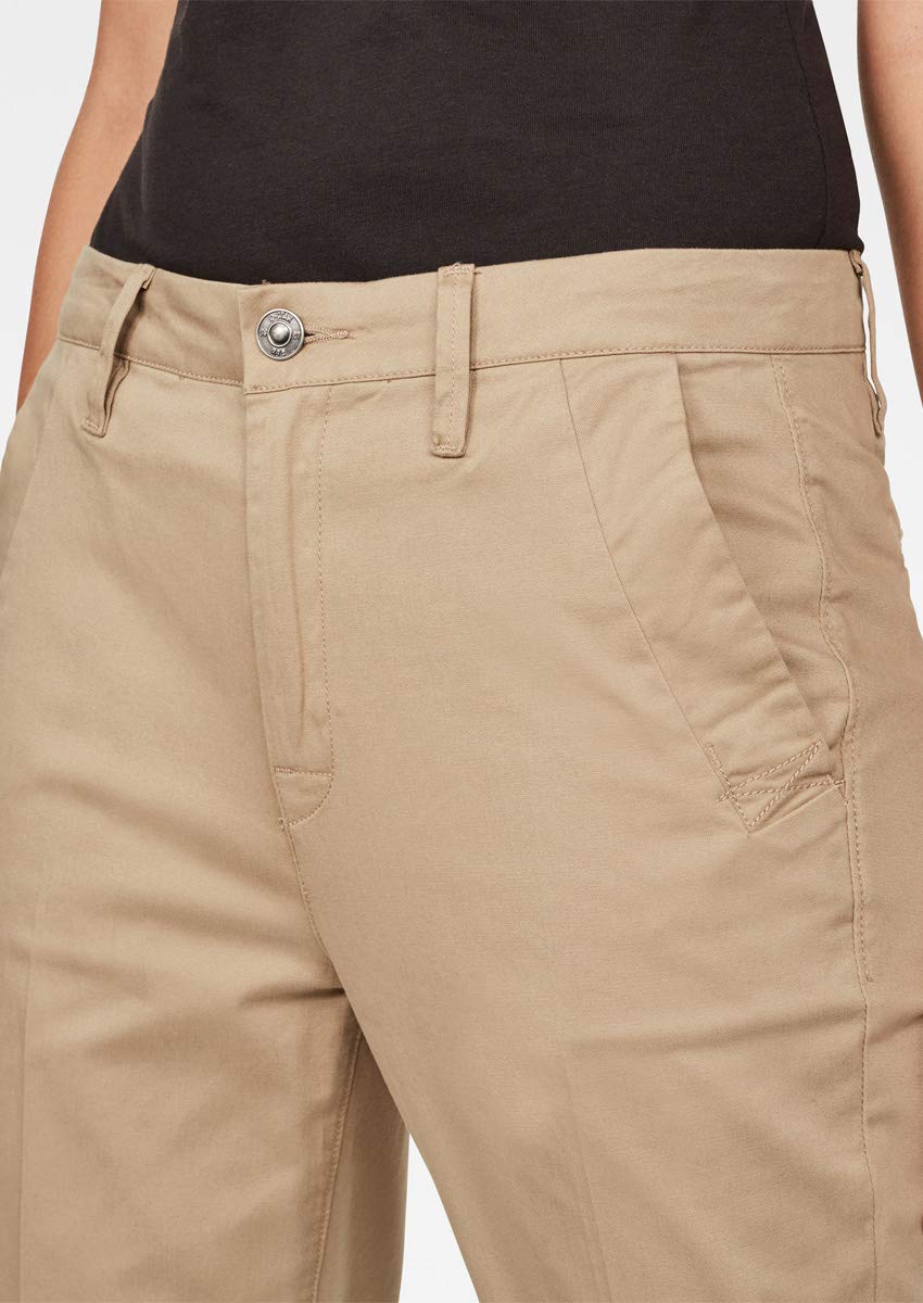G-STAR Raw Women's Bronson Mid Skinny Cilex Chino Pants - Slim Fit Stretch Comfort for Casual & Office Wear - Perfect for Everyday Style & Professional Outfits