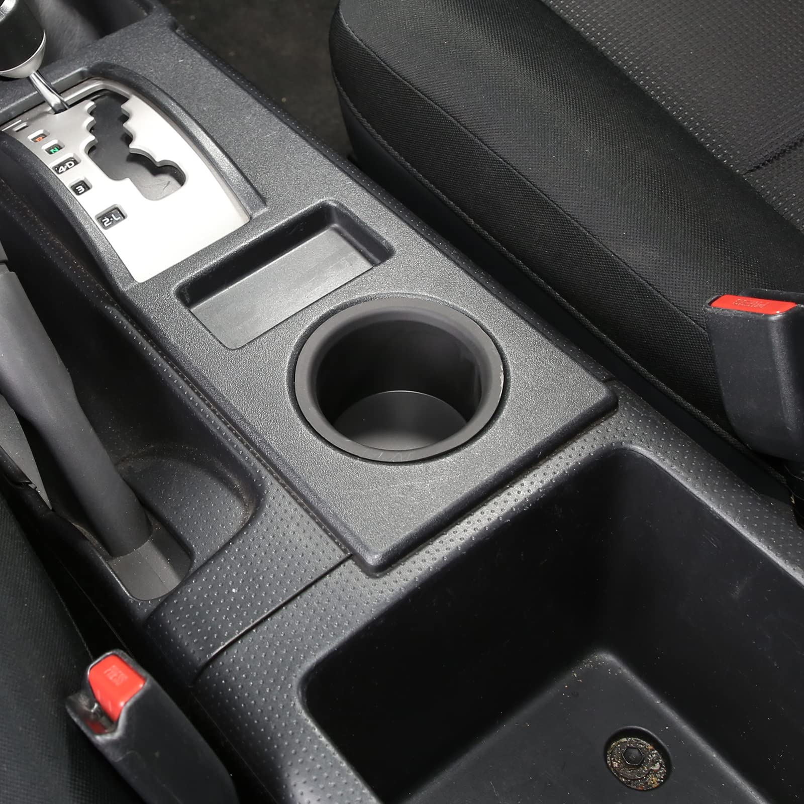 ABS Car Central Gear Storage Box & Phone Tray for 2007-2021 Toyota FJ Cruiser - Multifunctional Organizer for Keys, Coins & Small Items - Perfect for Road Trips & Daily Commutes