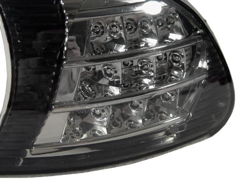 DEPO REVi MotorWerks Amber LED Smoke Corner Signal Lights - Compatible with 1999-2001 BMW E46 Coupe & Convertible - Enhance Visibility & Style for Night Driving & Custom Builds