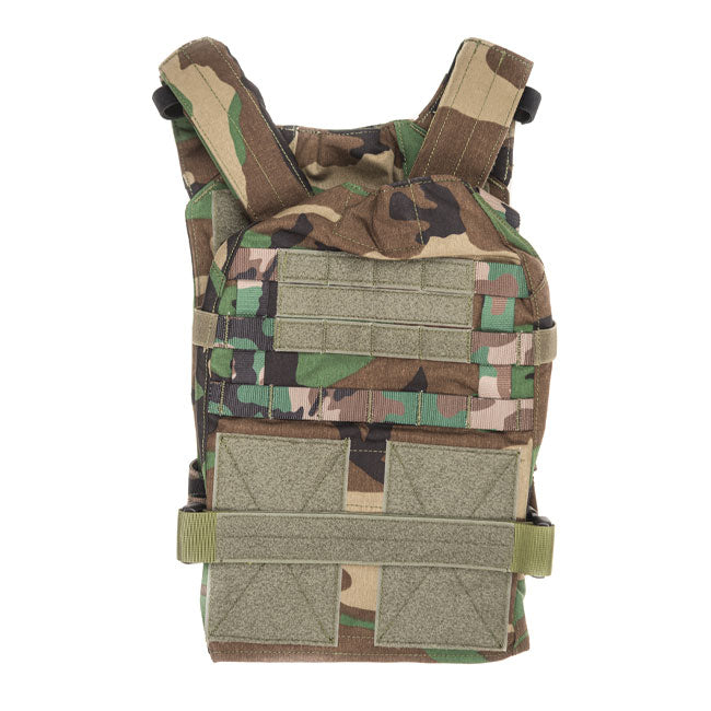HRT RAC Plate Carrier Vest - Adjustable Tactical Body Armor for 10x12 & 11x14 Plates - Military & Law Enforcement Gear for Combat Training & Outdoor Survival