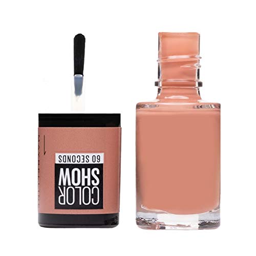 Maybelline Color Show Nail Polish #1 Go Bare - Natural Nails for Everyday Wear