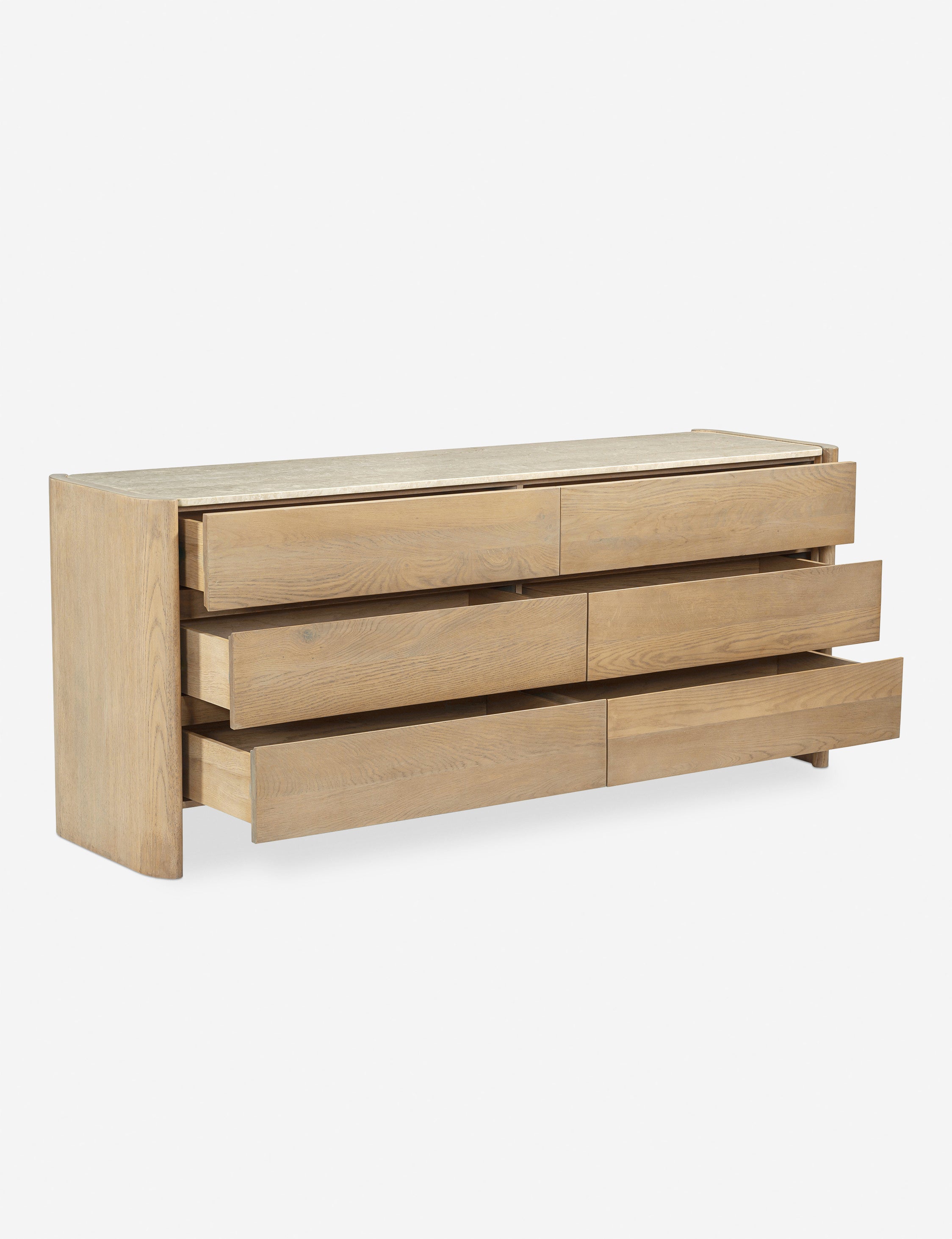 Lindahl Dresser - Modern 6-Drawer Wooden Dresser for Bedroom, Nursery & Living Room Storage | Perfect for Organizing Clothes, Toys & Home Essentials