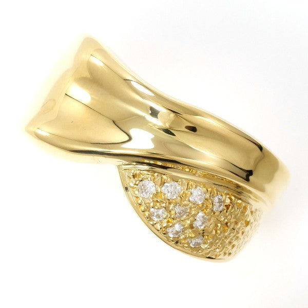 18K Yellow Gold Diamond Ring for Women - Elegant Wedding, Engagement, Anniversary Jewelry Gift - Perfect for Special Occasions & Everyday Luxury