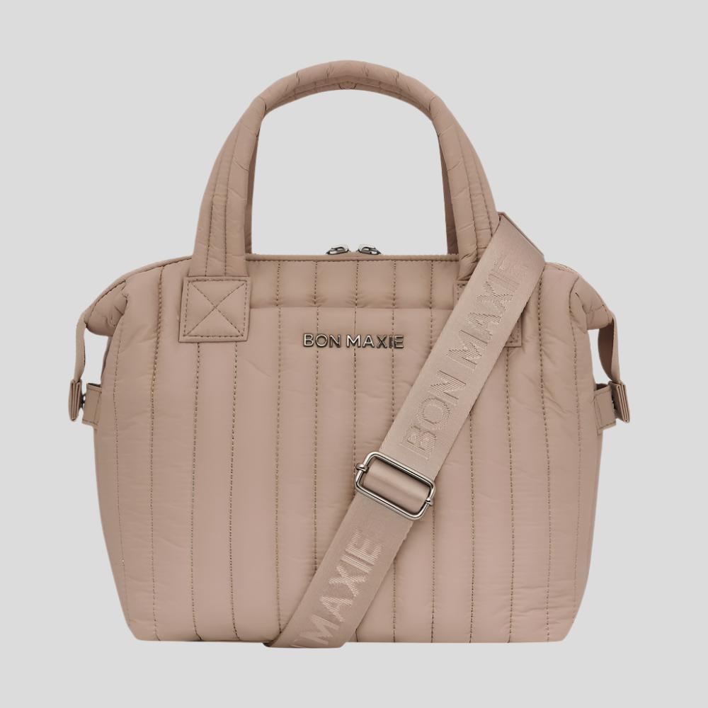 Puffy Pillow Crossbody Bag - Soft & Stylish Latte Shoulder Bag for Women | Perfect for Travel, Shopping & Everyday Use