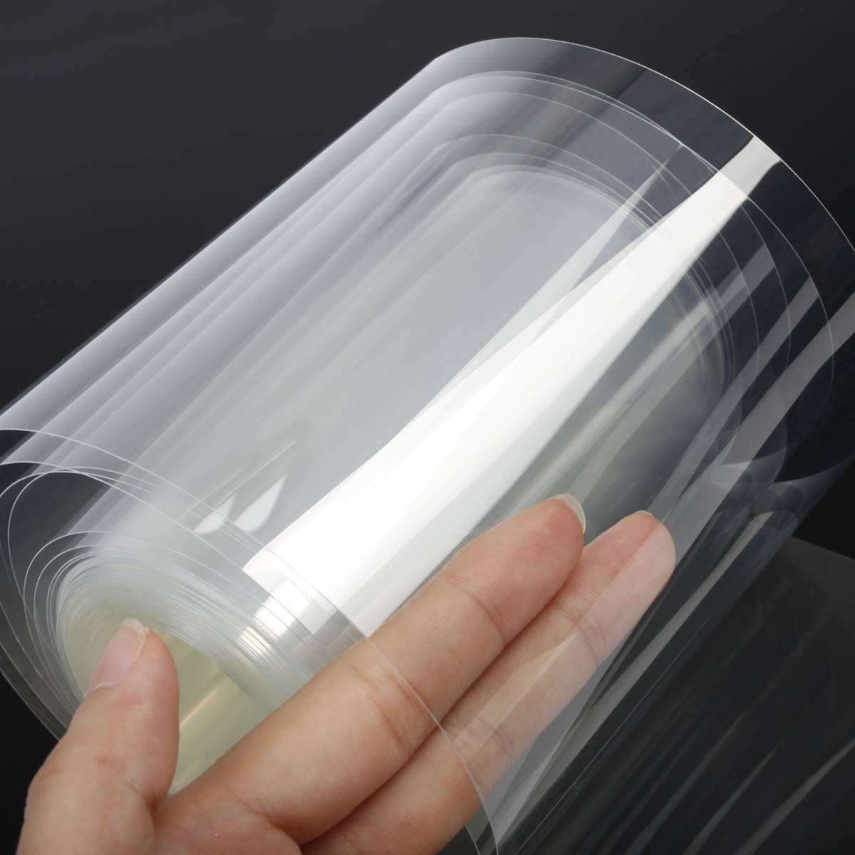 Picowe 6.3 x 394 Inch Clear Acetate Cake Collars - Transparent Mousse Cake Strips for Chocolate Baking & Decorating - Perfect for Professional Bakeries, Home Baking, and Cake Design