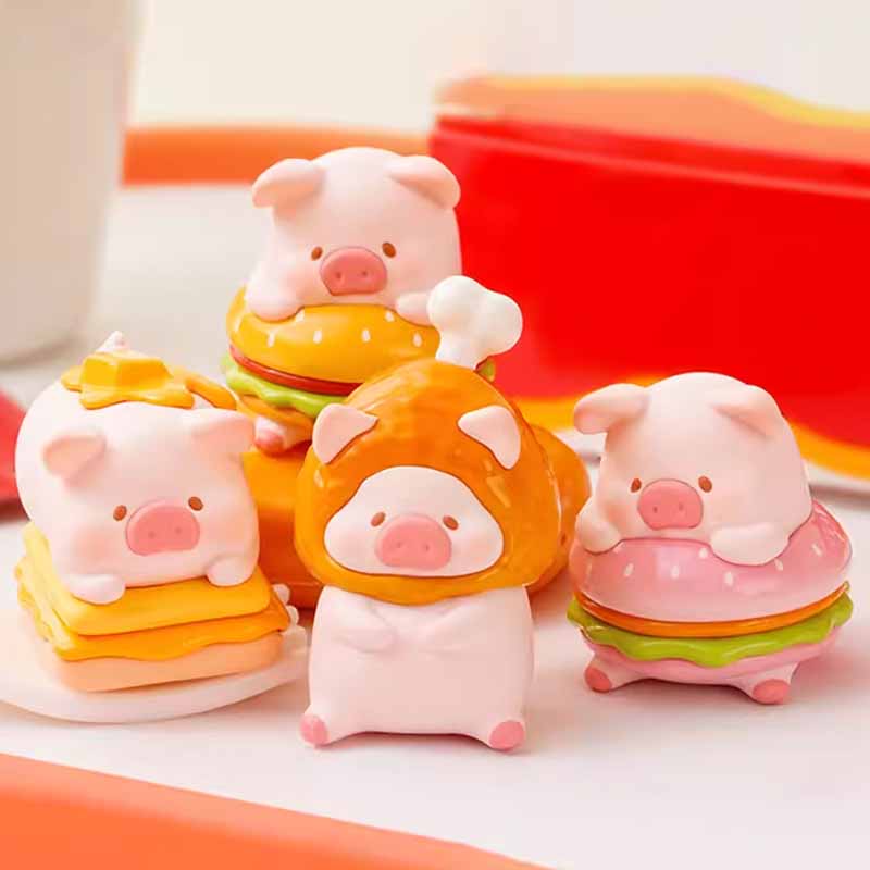 LULU THE PIGGY Bento Bean Series Blind Bag - Cute Collectible Toy for Kids, Surprise Mystery Box for Birthday Party Favors & Classroom Rewards