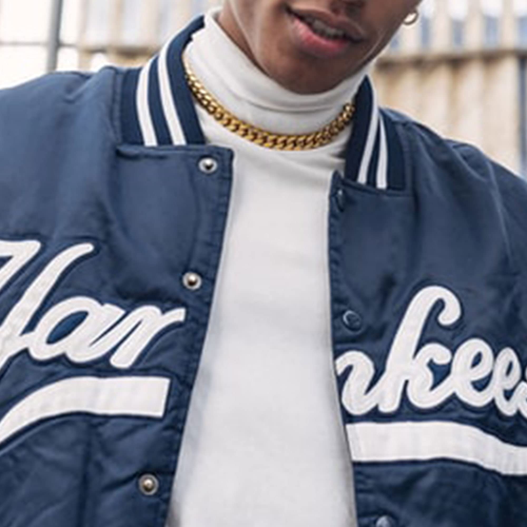 18K Gold Plated Stainless Steel Cuban Link Chain for Men - Silver & Gold Hip Hop Jewelry - Perfect for Gifts, Parties, and Streetwear Fashion