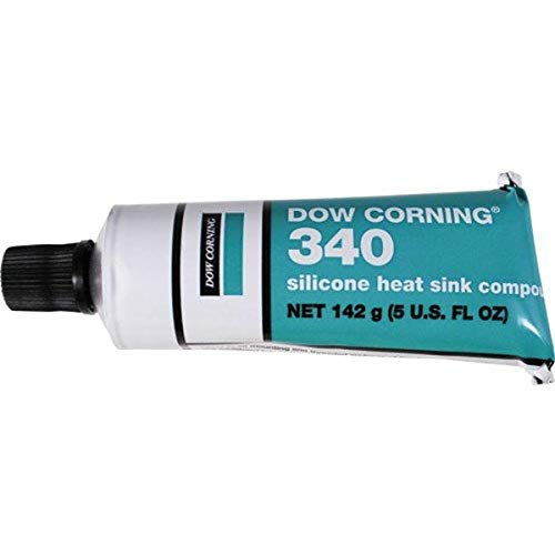 Dow Corning 1446622 High-Performance Silicone Heat Sink Compound - Thermal Grease Lubricant (5 oz / 140g) for CPU, GPU, Electronics Cooling & PC Builds