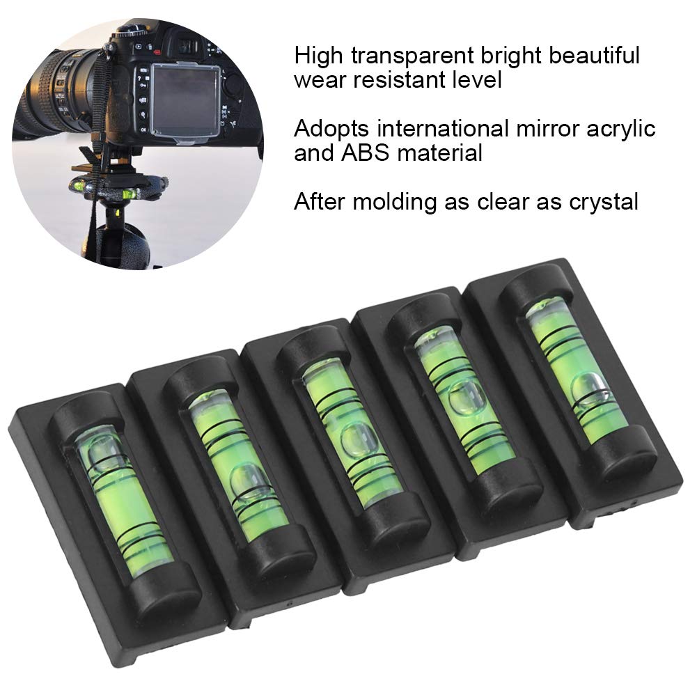 Keenso Mini Plastic Tripod with Bubble Level - Adjustable Camera Stand for Photography, Perfect for Outdoor Shooting, Vlogging, and Travel Photography