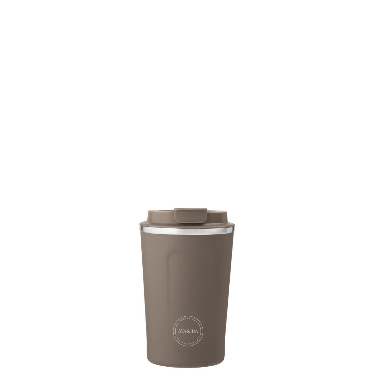 AYA&IDA Portable Insulated Travel Mug - 380ml (12.8oz) Leak-Proof Stainless Steel Tumbler with Lid - Perfect for Coffee, Tea & Cold Drinks On-The-Go - Ideal for Commuting, Hiking & Office Use