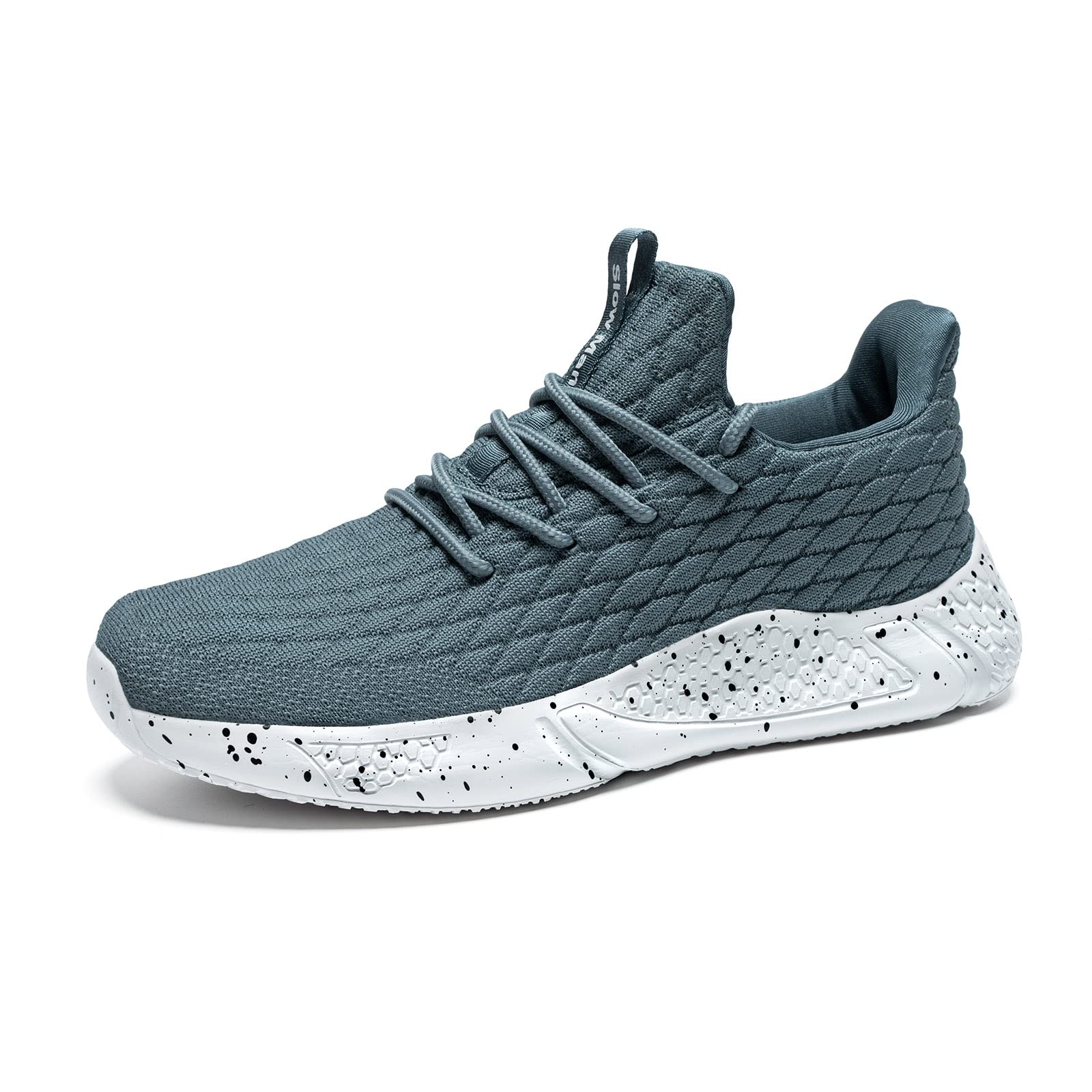 Slow Man Men's Walking & Running Shoes - Lightweight Comfortable Sneakers for Walking, Jogging, Workout & Daily Wear