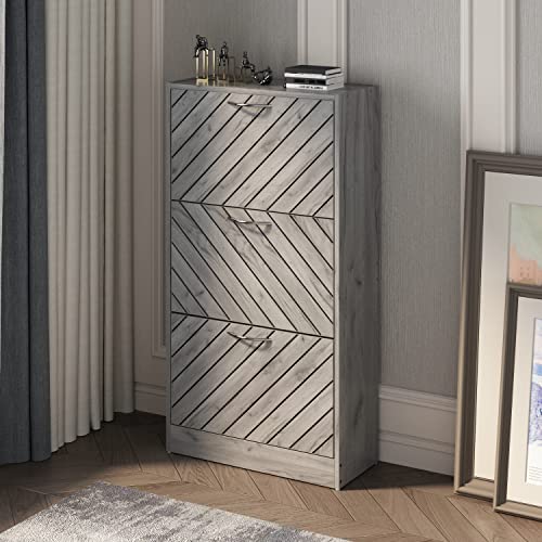Grey 3-drawer