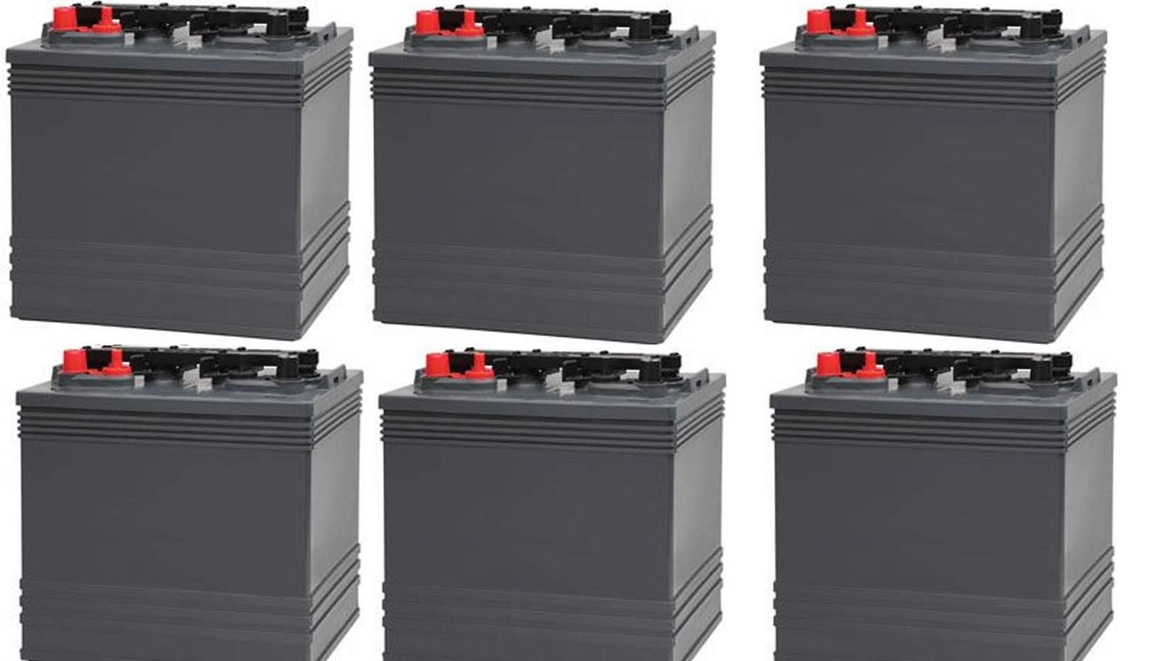 High-Quality 8V Replacement Battery for EVERGREEN Electric Golf Cart - Compatible with LEGACY XLE 4P Models - 6 Pack - Perfect for Golf Courses, Resorts & Recreational Vehicle Use