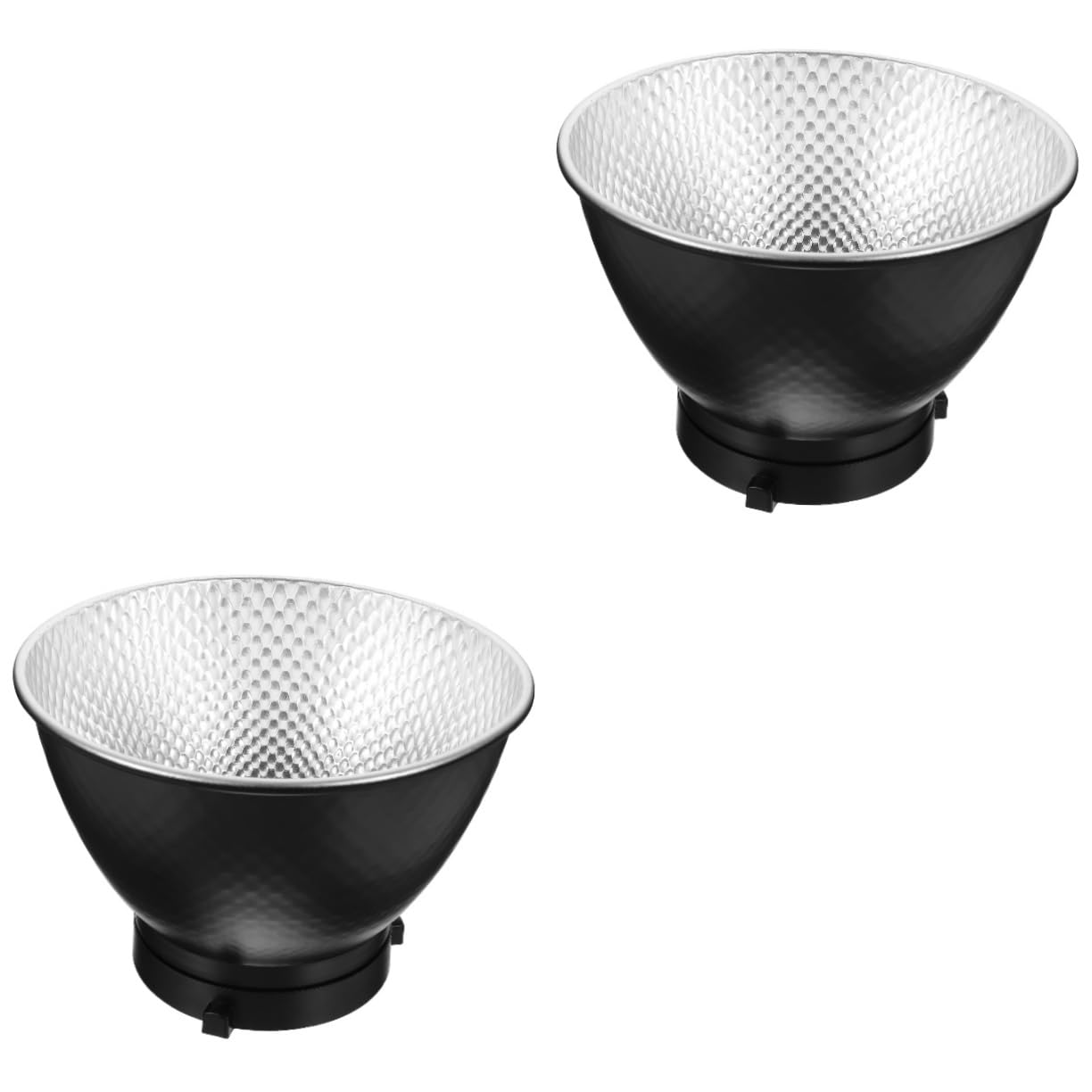 Gatuida 2 Pack Photography Lamp Shades - Floor & Pendant Light Covers, Chandelier Reflector with Soft Diffuser - Studio Lighting Replacement for Professional Photography, Home Decor, and Vintage Lighting Projects