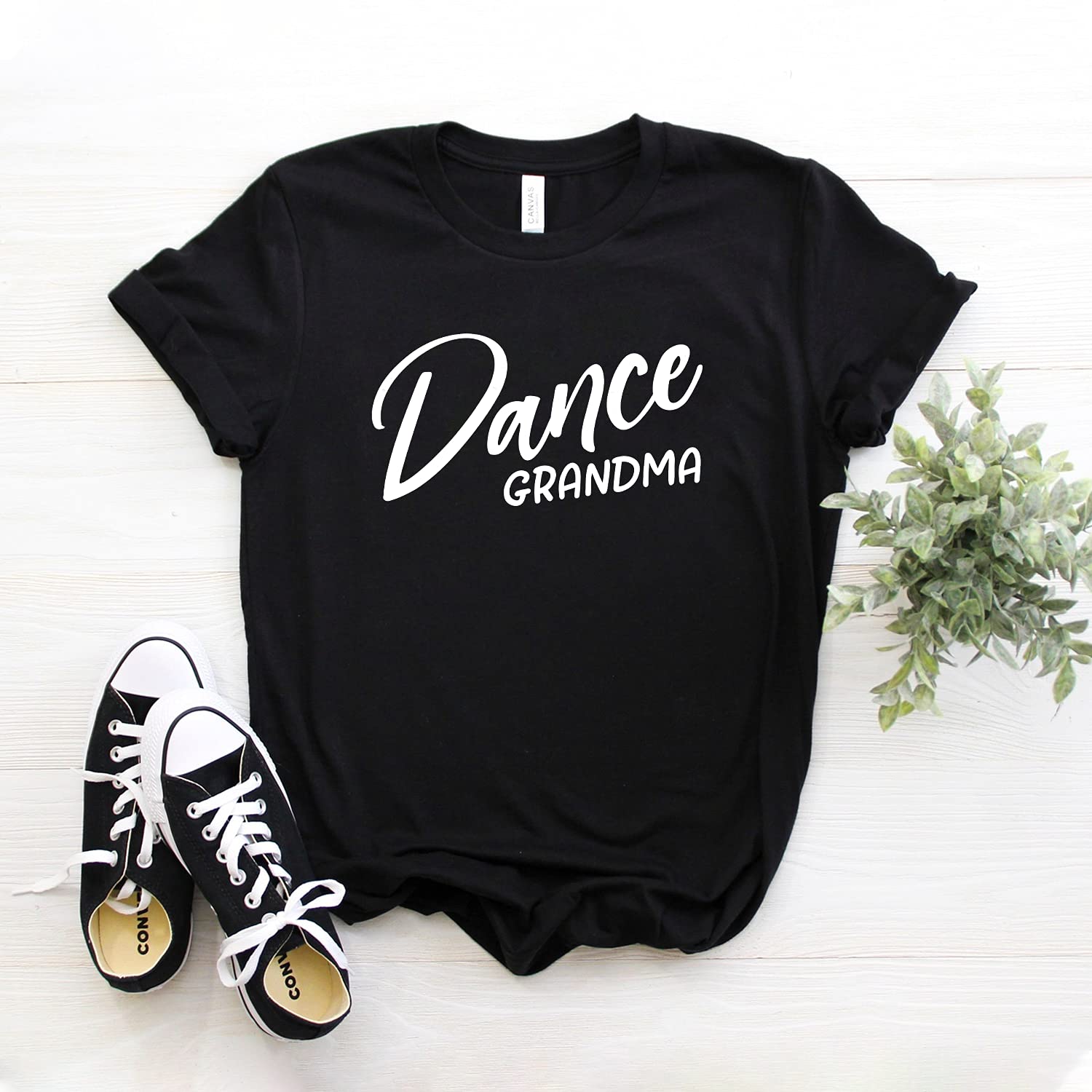 Comfortable Unisex Dance Grandma Shirt - Proud Dance Mom & Nana Tee for Competitions - Softstyle Performance Shirt - Perfect for Dance Recitals, Competitions & Supportive Family Events