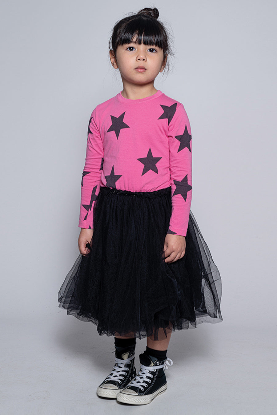 Nununu Magic Star Tulle Dress for Girls - Size 10/11 | Sparkly Party Dress for Birthday, Dance Recital & Special Occasions