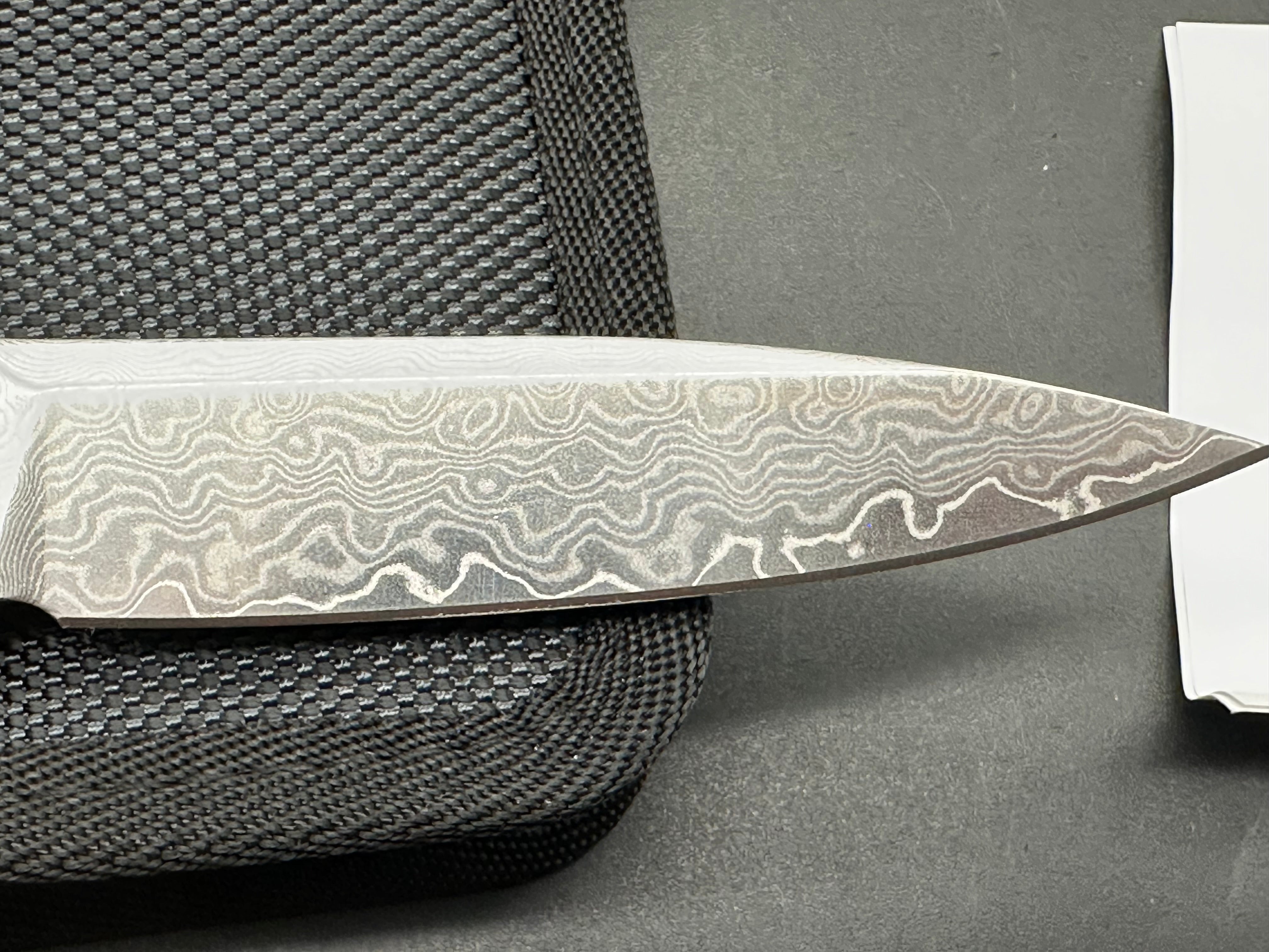 Artisan Cutlery Classic Model 1802GD Damascus Steel Knife with G10 Handle - Perfect for Camping, Hunting & Outdoor Adventures
