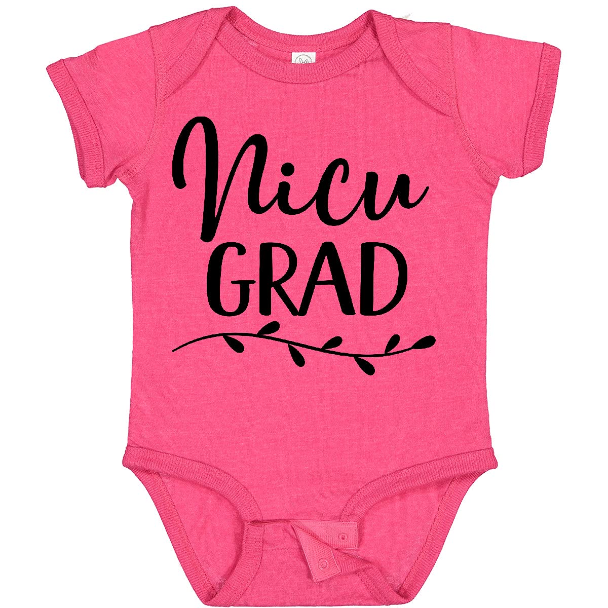 Inktastic NICU Graduate Baby Bodysuit - Cute Newborn Onesie for Preemie & NICU Babies - Perfect for Hospital Photos, Coming Home Outfits & Special Milestones
