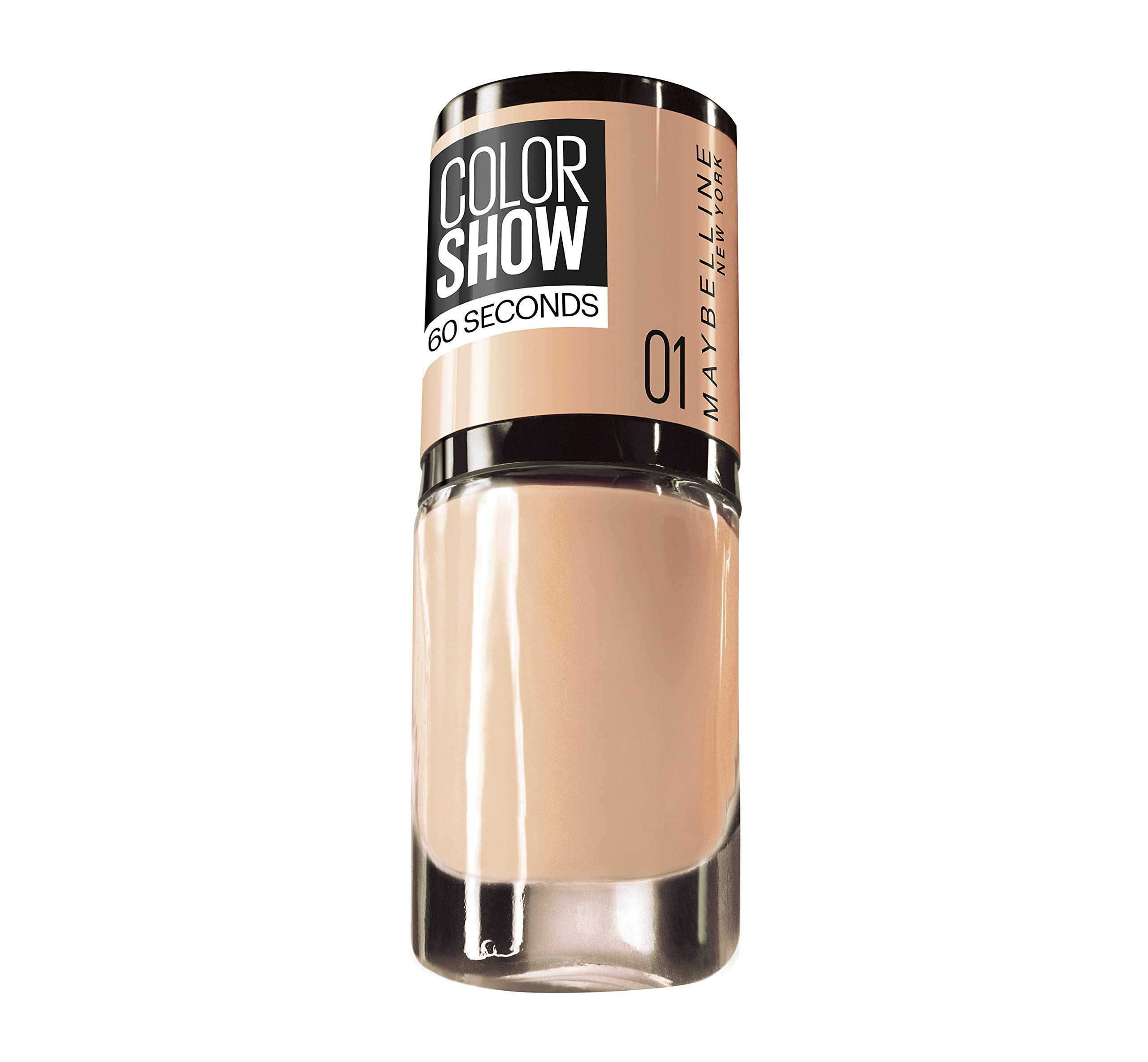Maybelline Color Show Nail Polish #1 Go Bare - Natural Nails for Everyday Wear