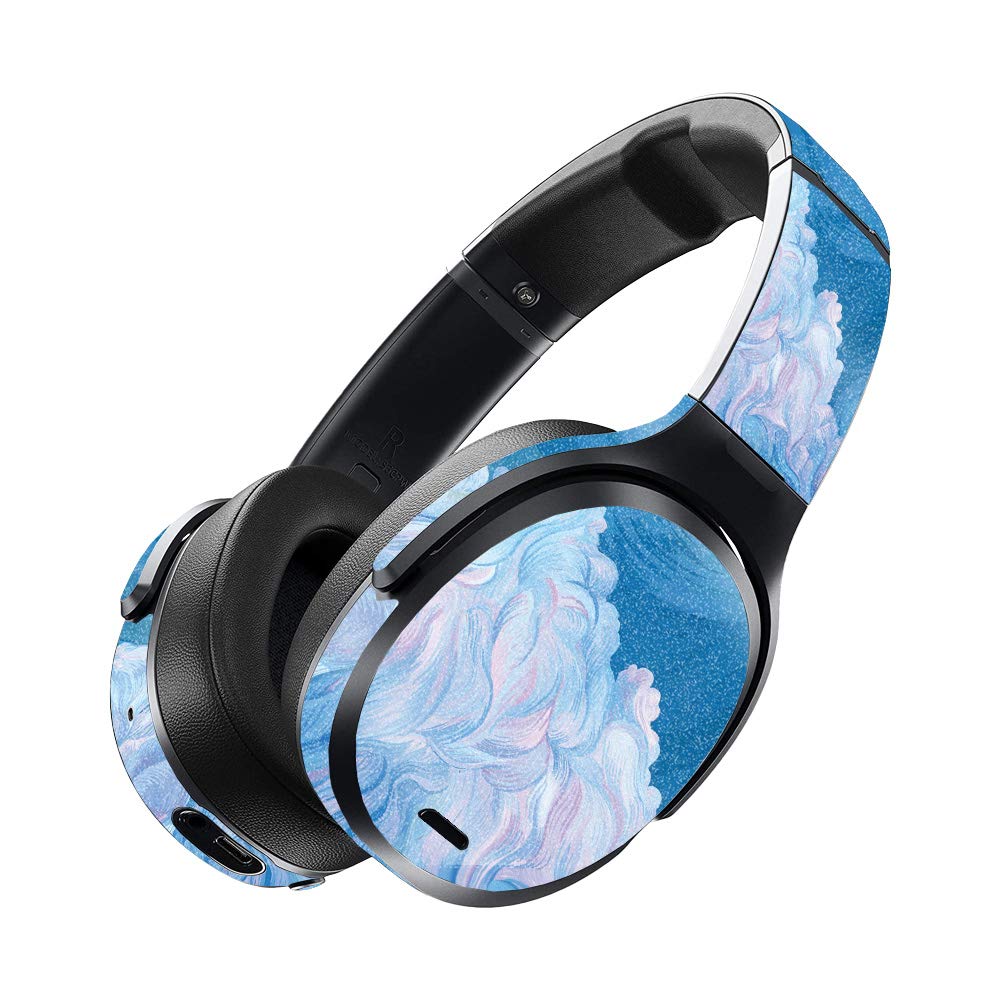 Skullcandy Crusher ANC Headphone Skin - Glossy Glitter Protective Cover (Daydream Design) | Durable High-Gloss Finish | Easy to Apply & Remove | Made in USA | Perfect for Music Lovers & Travelers